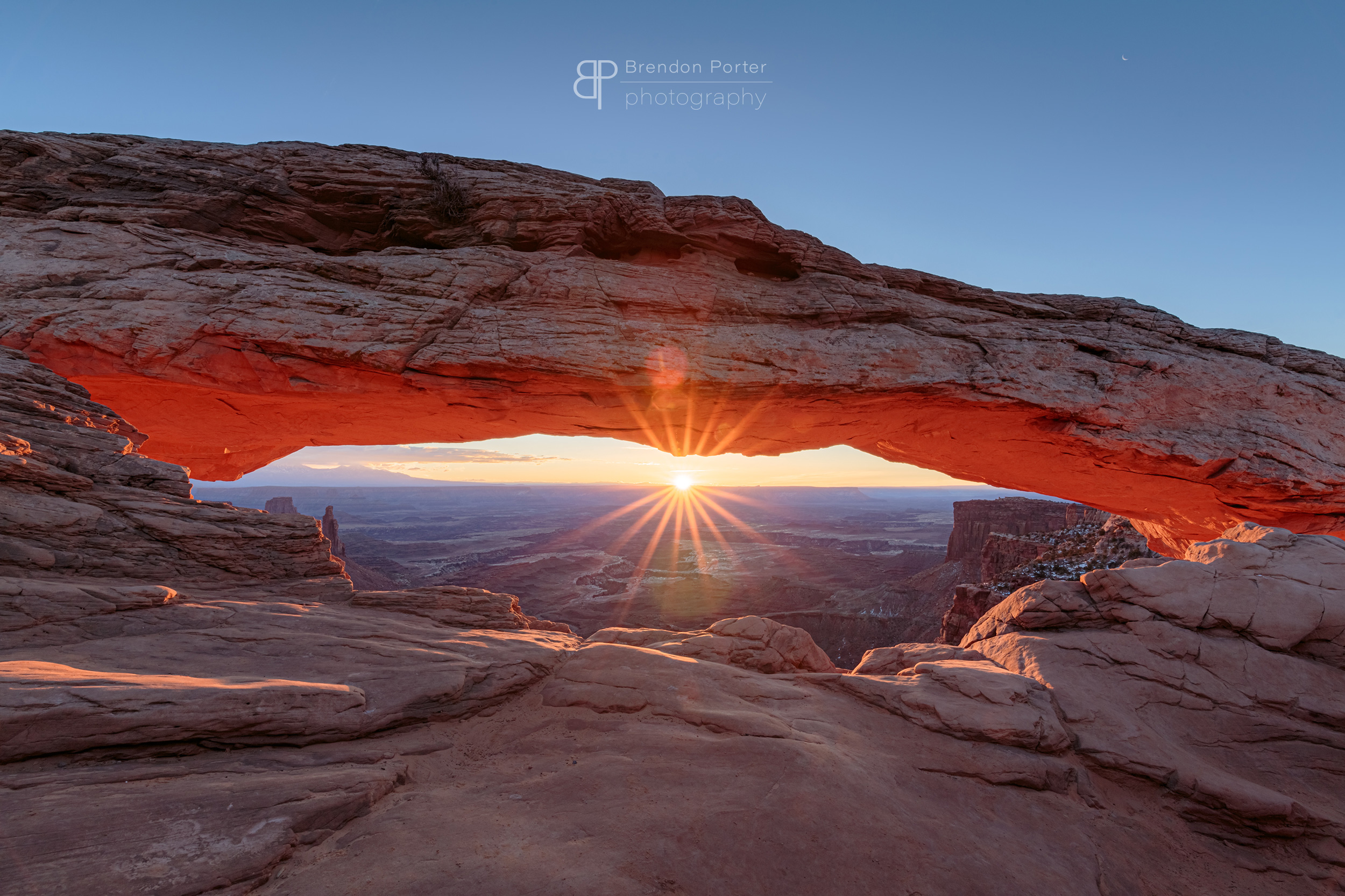 Desert Sunset Arch