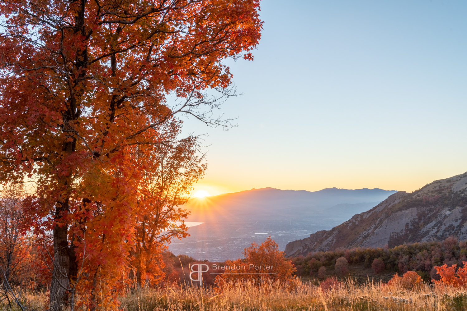 Sunset in Autumn